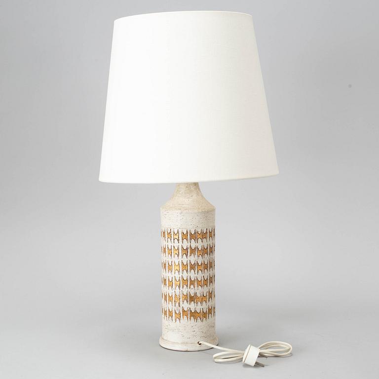 BORDSLAMPA, Bitossi, för Bergboms, 1960-tal.