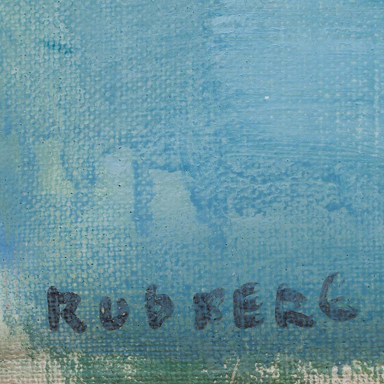 GUSTAV RUDBERG, olja på duk, signerad.