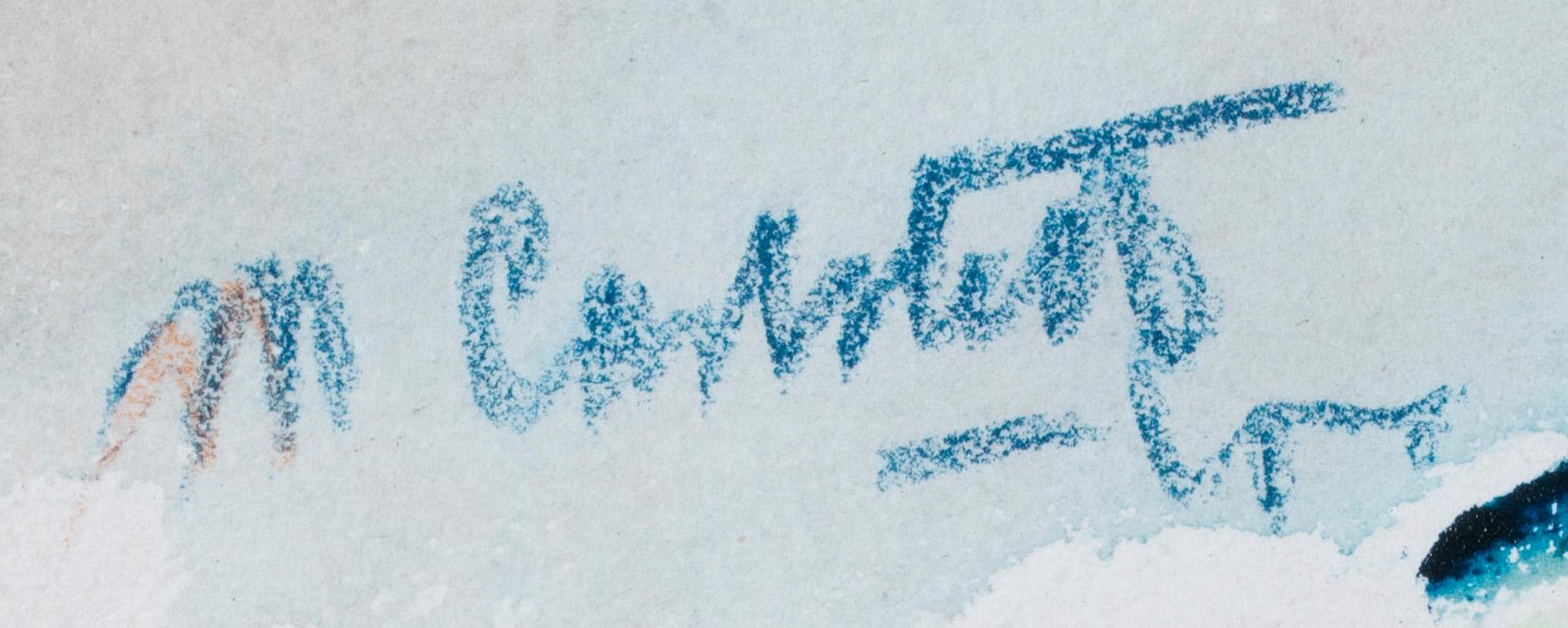 MIKKO CARLSTEDT, akvarell, signerad, otydlig datering.