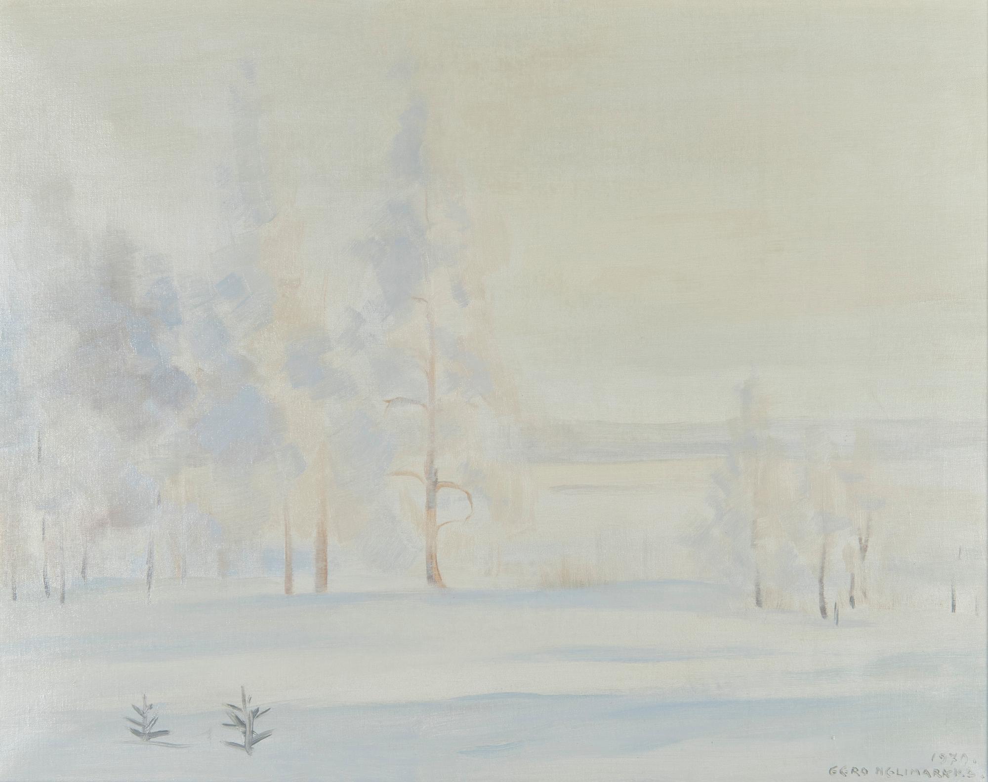 Eero Nelimarkka, Talvimaisema.