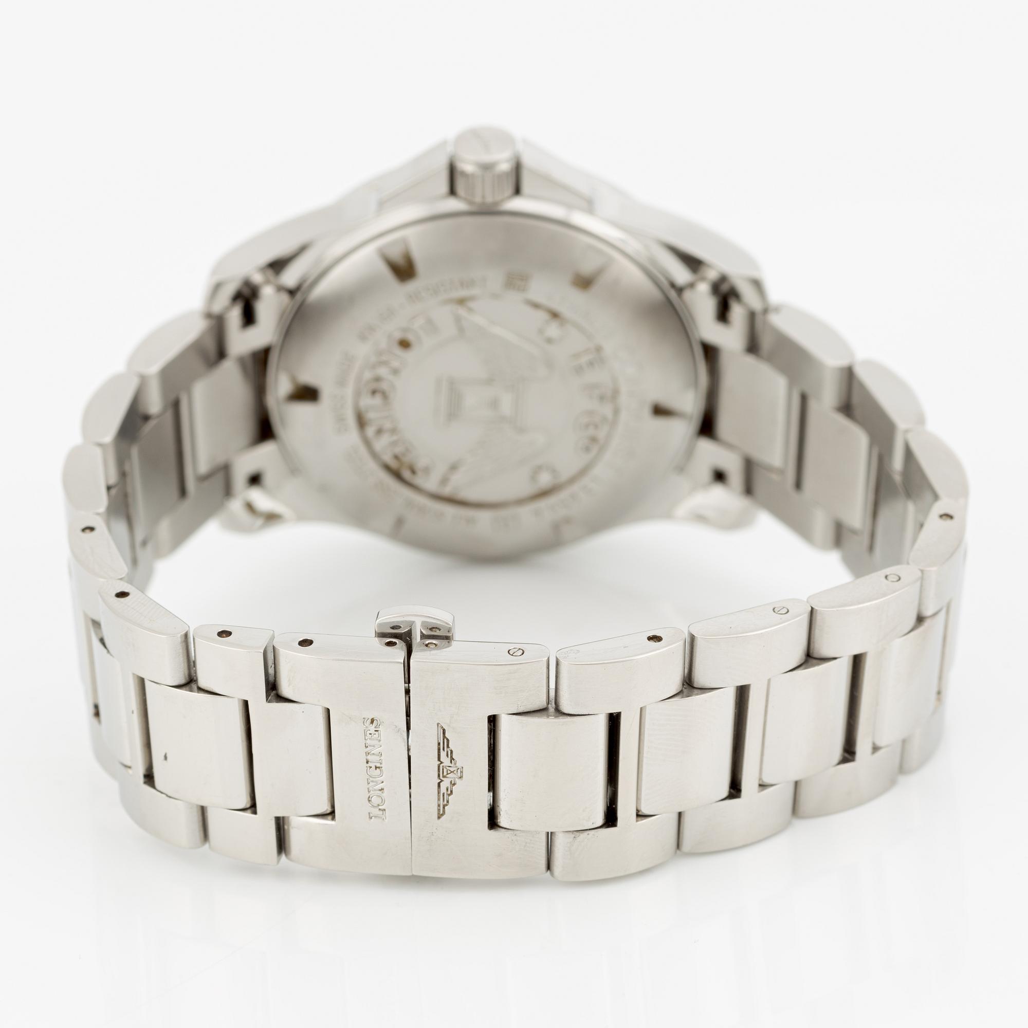 Longines, Conquest, wristwatch, 41 mm.