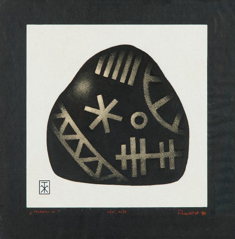 Tarmo Puudist, "Maakivi III".