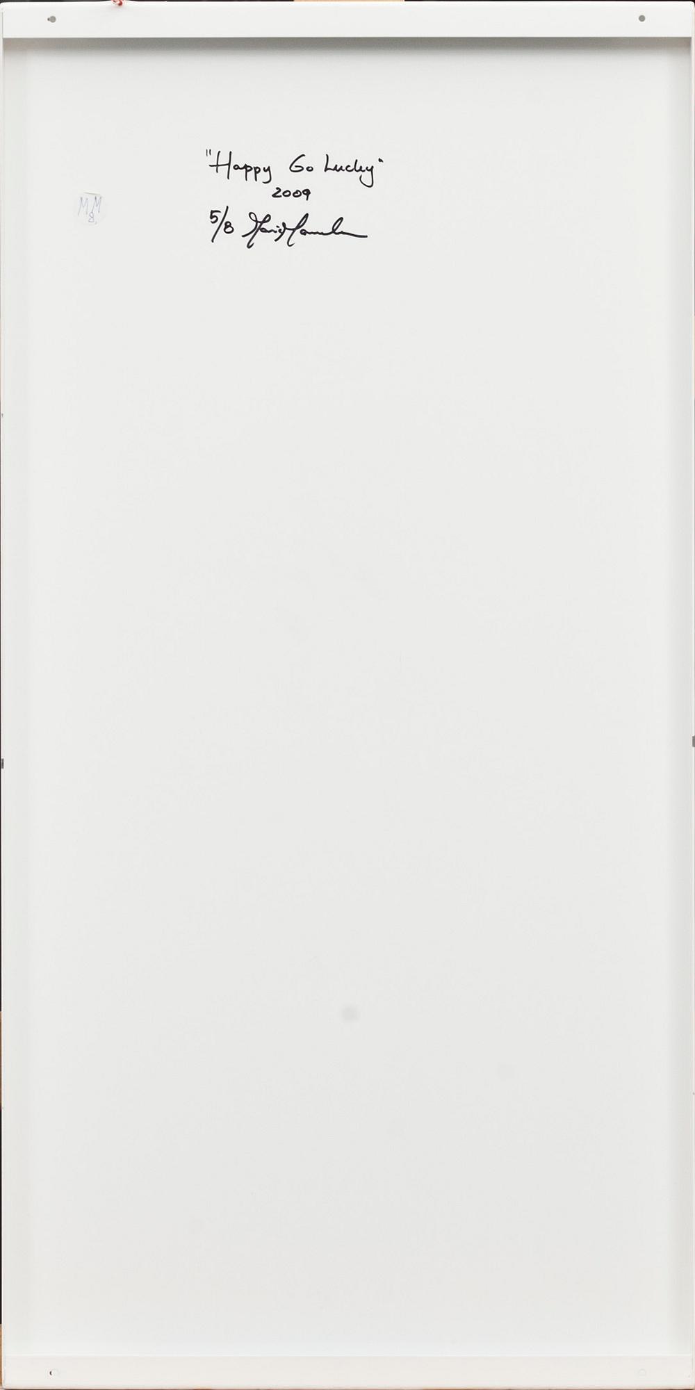 MARIA MANUELA VINTILESCU, emalj på stål, signerad och numrerad 5/8 a tergo.