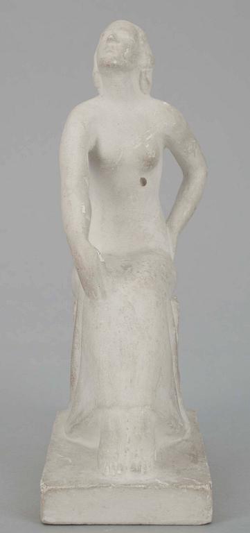 SKULPTUR, gips, sign. Eemil Halonen.