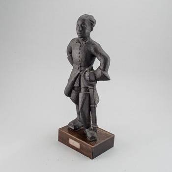 ALLAN EBELING, skulptur, gjutjärn.