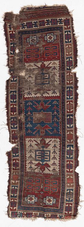 A, antique Shavak fragment, Tunceli region, eastern Anatolia, approx. 270 x 95 cm.