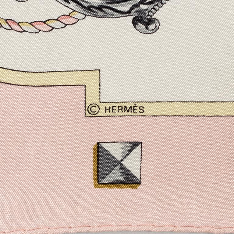 SCARF, Hermès, "les Clefs", issued 1965.