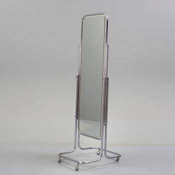 A second half of the 20th century floorstanding mirror.