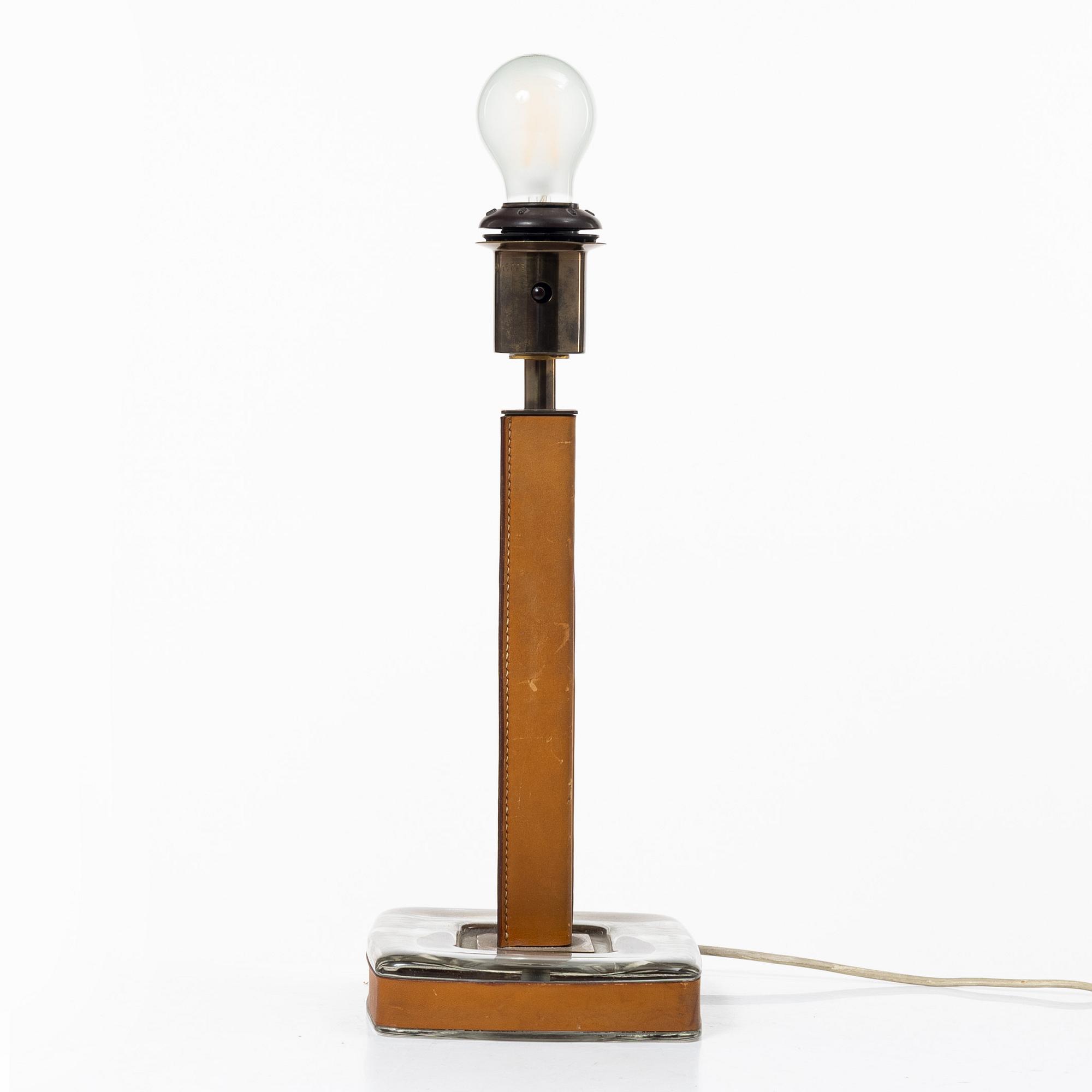 Uno Westerberg, bordslampa, modell 15773, Arvid Böhlmarks Lampfabrik, 1960-tal.