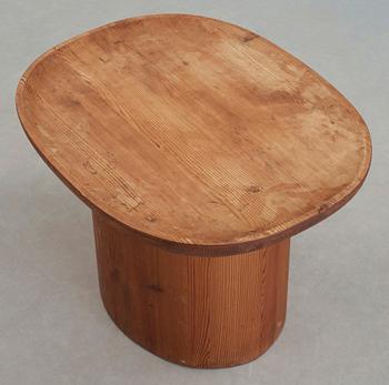 Axel Einar Hjorth, an 'Utö' stained pine table, Nordiska Kompaniet, Sweden 1930's.