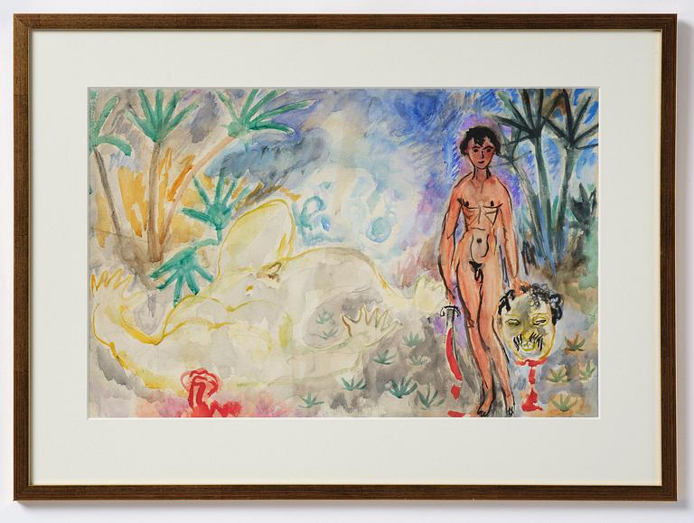 Nils von Dardel, David and Goliath.