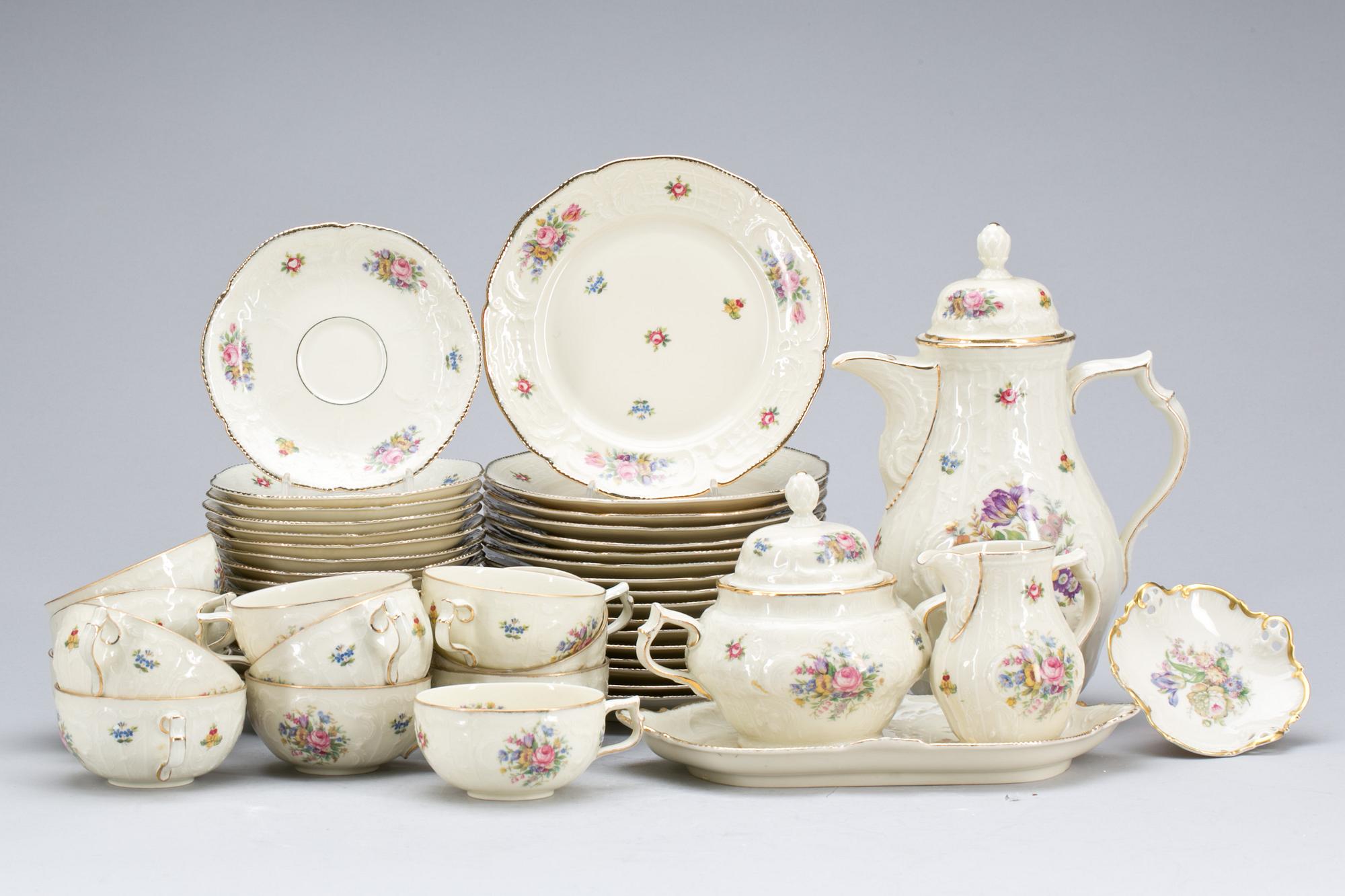 KAFFESERVIS, 32 delar, "Sanssouci", Rosenthal.
