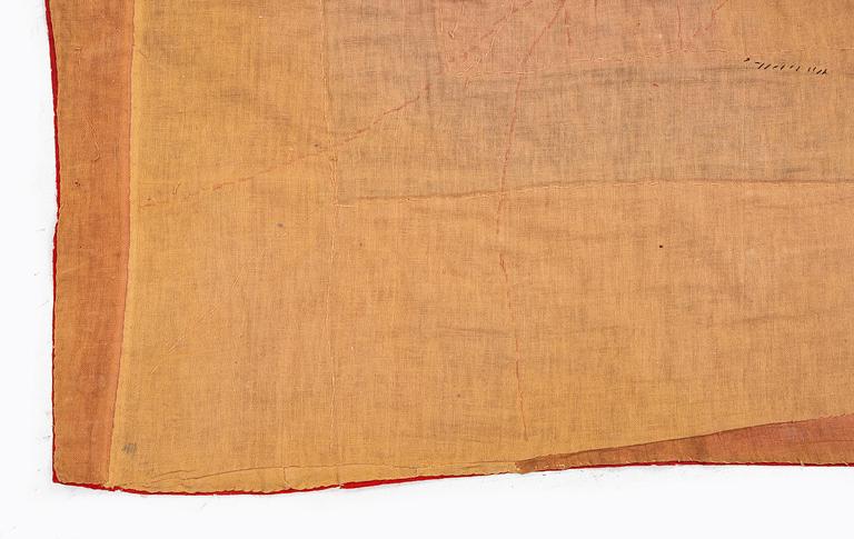 An antique Rasht embroidery, Northern Iran, c. 251 x 170 cm.