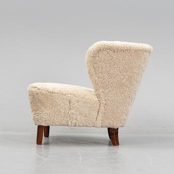 Gösta Johnsson, a Swedish Modern easy chair, mid 20th Century.