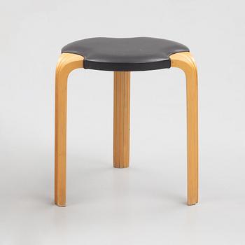Alvar Aalto, a model X600 stool, Artek, Finland, late 20th Century.