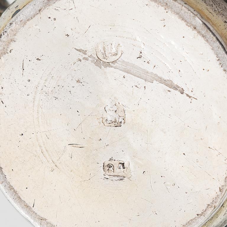 Charka, supkopp i silver, förgyllt silver och niello, Moskva, Ryssland 1800-talets mitt.