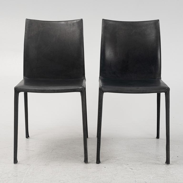 Roberto Barbieri, chairs 6 pcs, "Lea", for Zanotta, Italy, early 21st century.