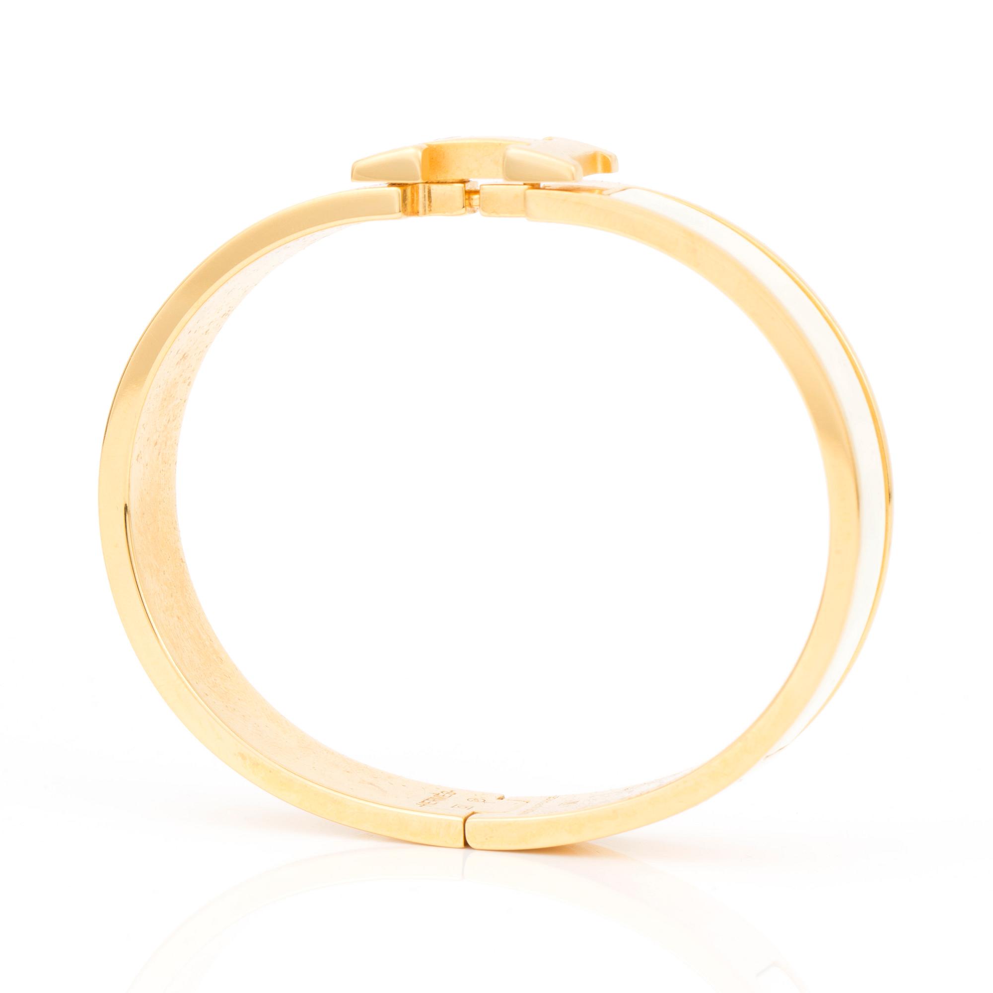 ARMBAND, "Clic H", Hermès.