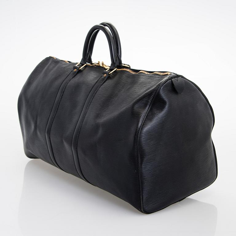 Louis Vuitton, an Epi Leather 'Keepall 55' Bag.