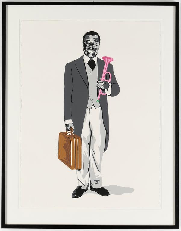 MR BRAINWASH, serigrafi, signerad och numrerad 34/150.