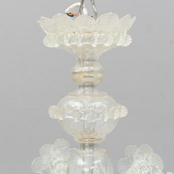 A Venetian style chandelier, mid-20th Century.