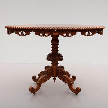 SALONGSBORD, 1800-talets andra hälft.