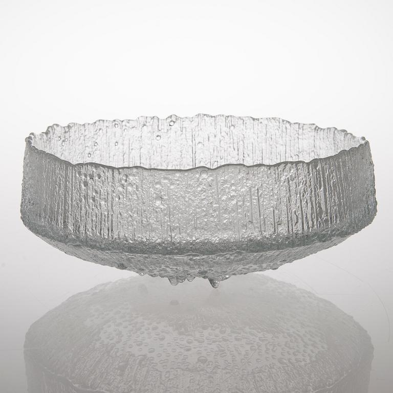 TAPIO WIRKKALA, skål, "Ultima Thule", signerad Tapio Wirkkala, Iittala.