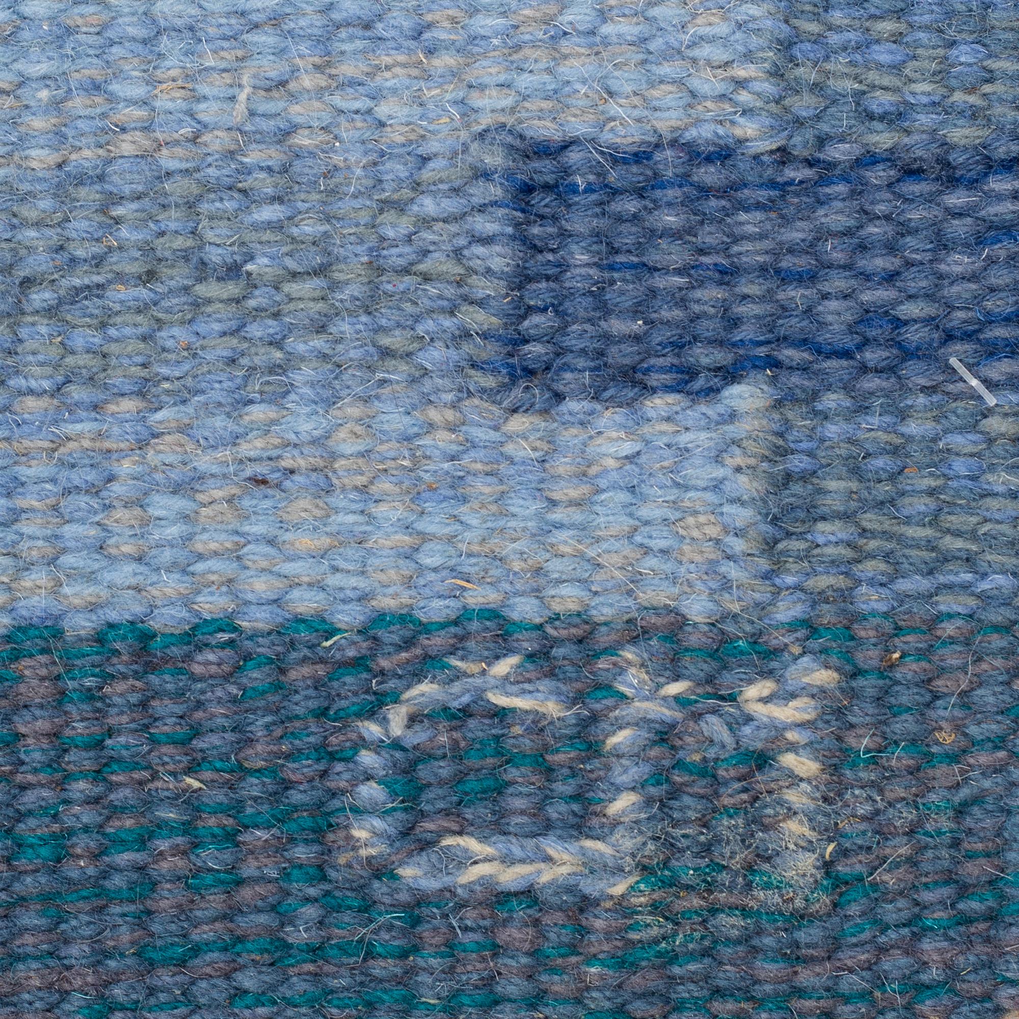 CARL MALMSTEN, A CARPET, "Capella, blå", double sided, ca 240 x 167 cm, signed CM.