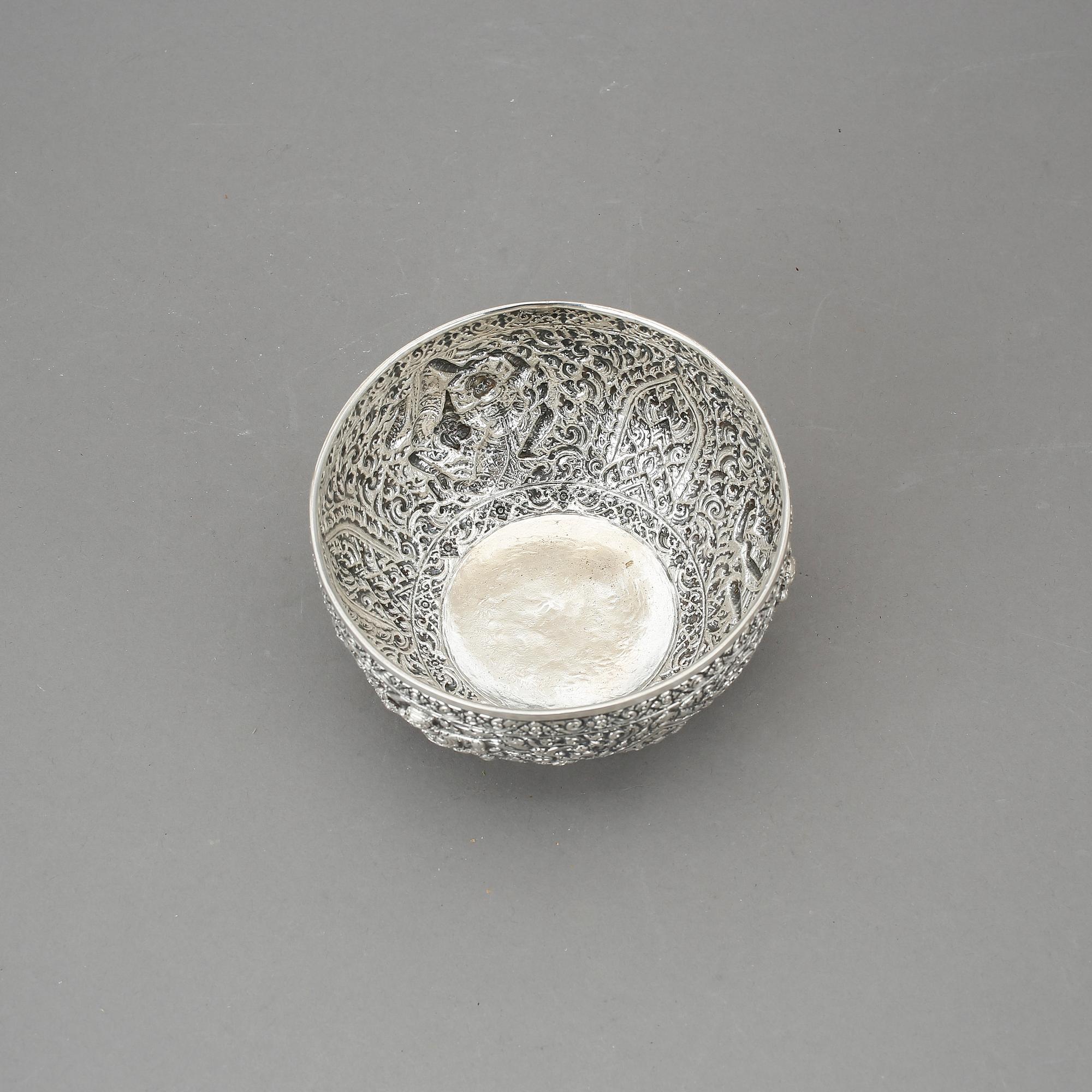 SKÅL, silver. Svenska importstämplar, 1900-tal. Vikt 205 g.