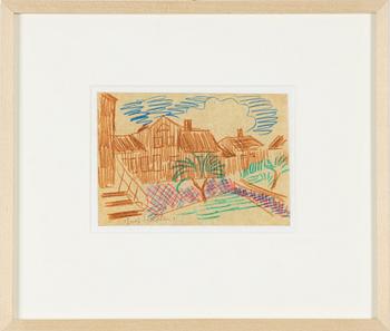 Inge Schiöler, Det bruna huset.