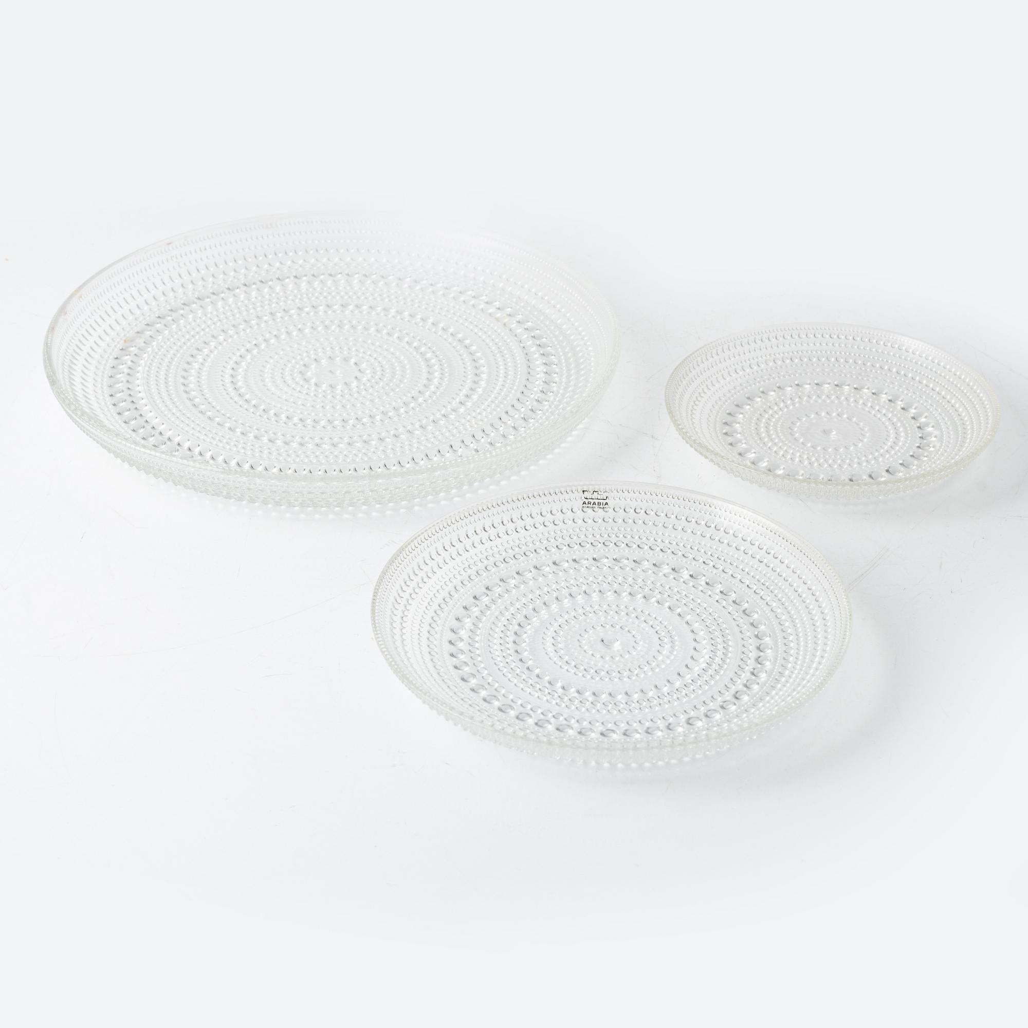 Oiva Toikka, servisdelar, 38 st, "Kastehelmi", Finland.