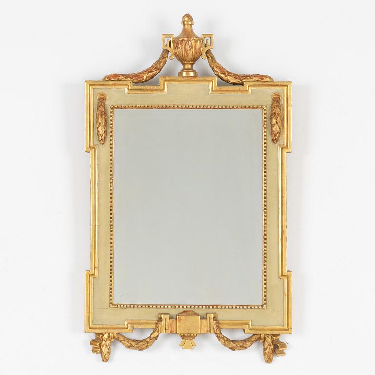 Spegel, Stockholmsarbete, sent 1700-tal, Gustaviansk.