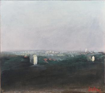 LARS OLOV WIBERG, gouache, sign.