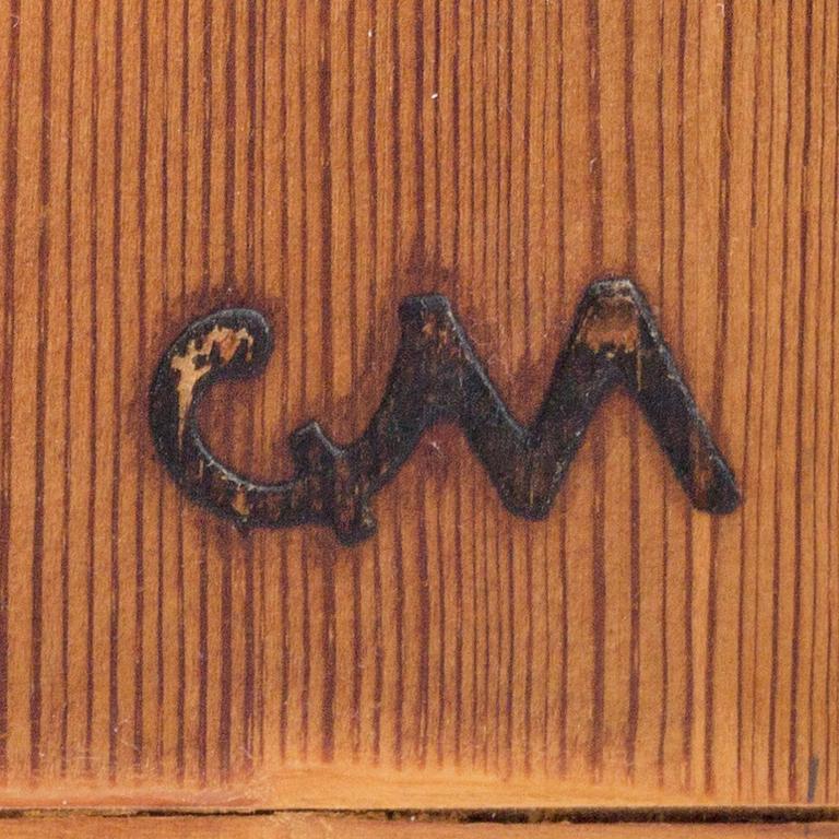 A Carl Malmsten writing desk "Lundvik".