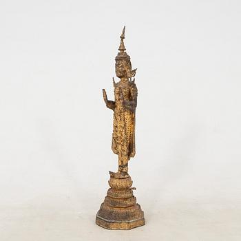 Buddha Thailand 1800-talets andra hälft Rattanakosin stil.