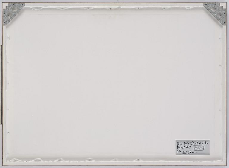 Mats Bäcker, "David Bowie/Cracked actor, Bryssel, 1983".
