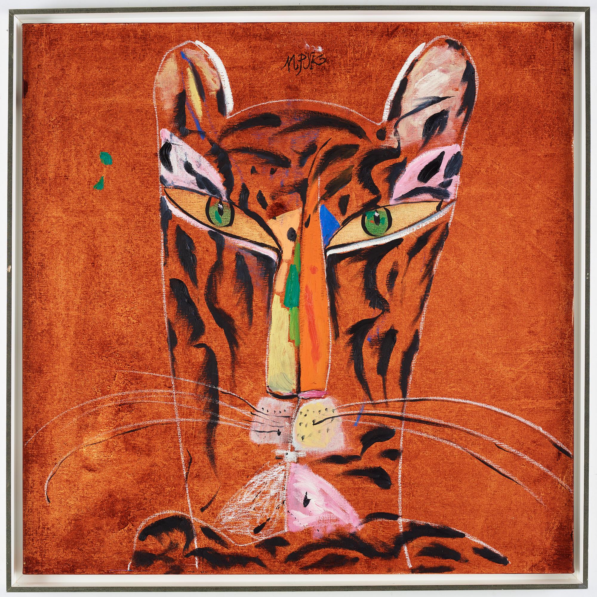 Madeleine Pyk, oil on canvas signed M. Pyk.