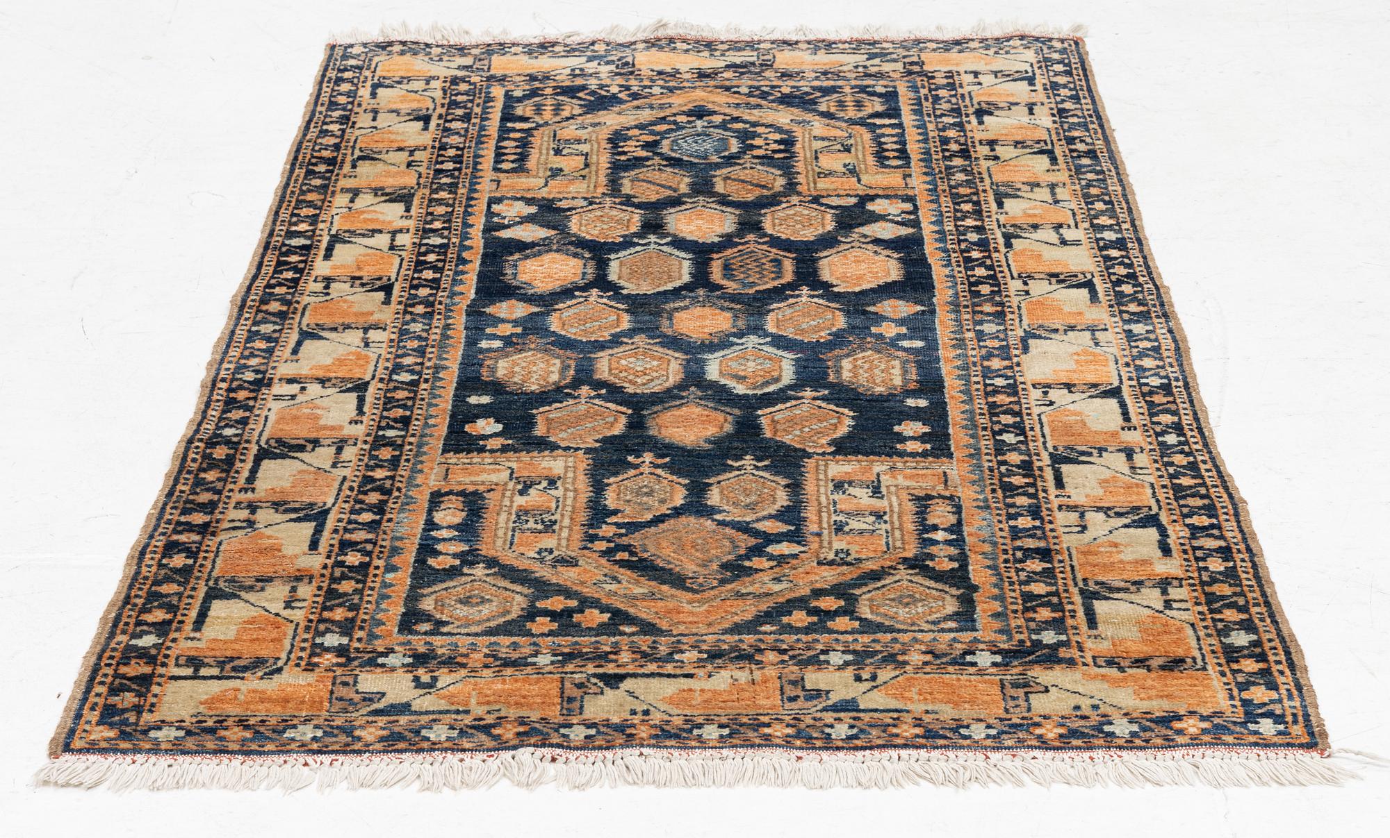 A semi-antique Persian rug, probably Ardebil, "c 189 x 100 cm.