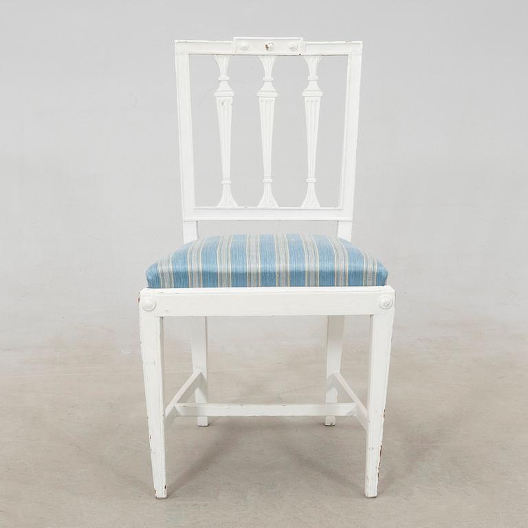 Chair, Anders Hellman (chairmaker in Stockholm 1793-1825) Late Gustavian.