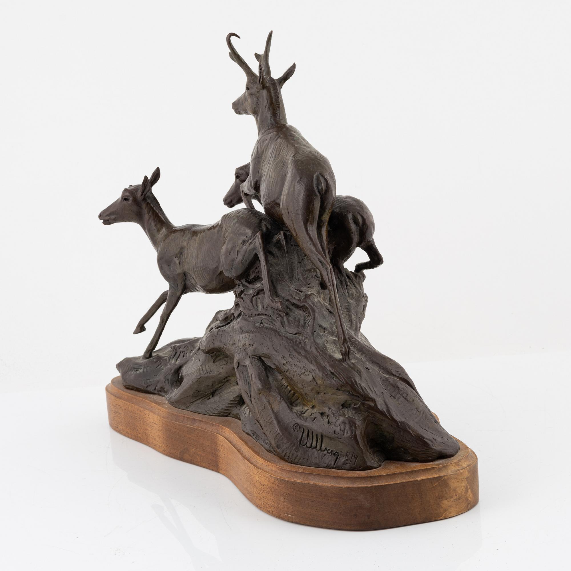 Kent Ullberg, 'Pronghorn pyramid'.