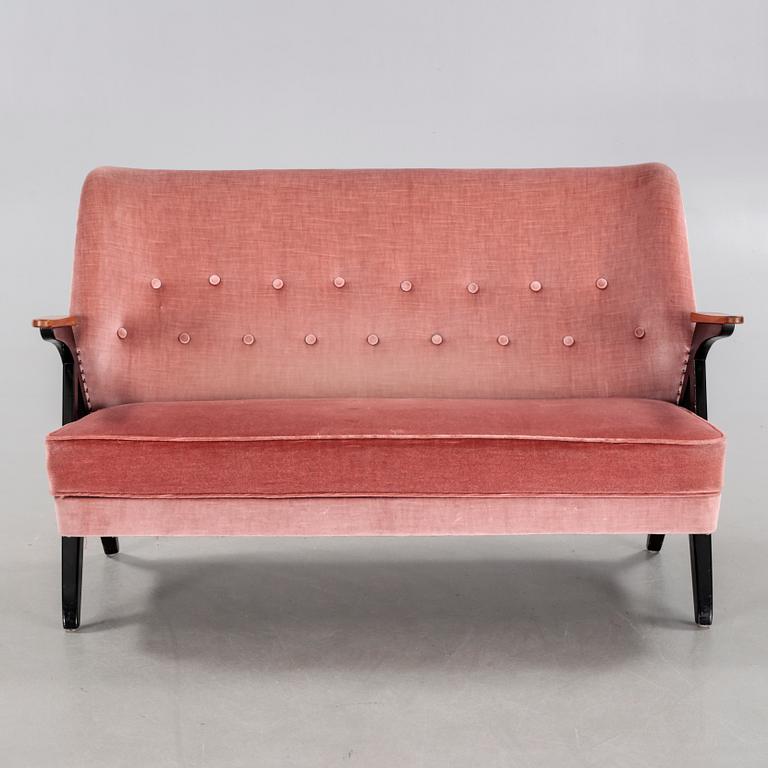 A circa mid 20th century sofa by Stjernmöbler, Herrljunga.