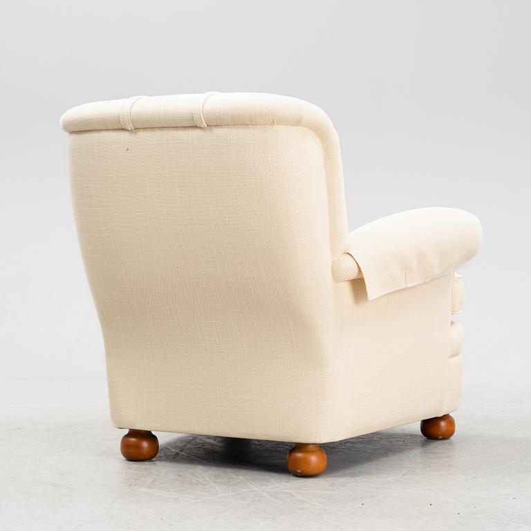 Josef Frank, an upholstered easy chair, model 336, Svenskt Tenn, Sweden 2013.
