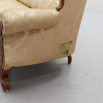 SOFFA, nyrokoko, 1800-talets andra hälft.