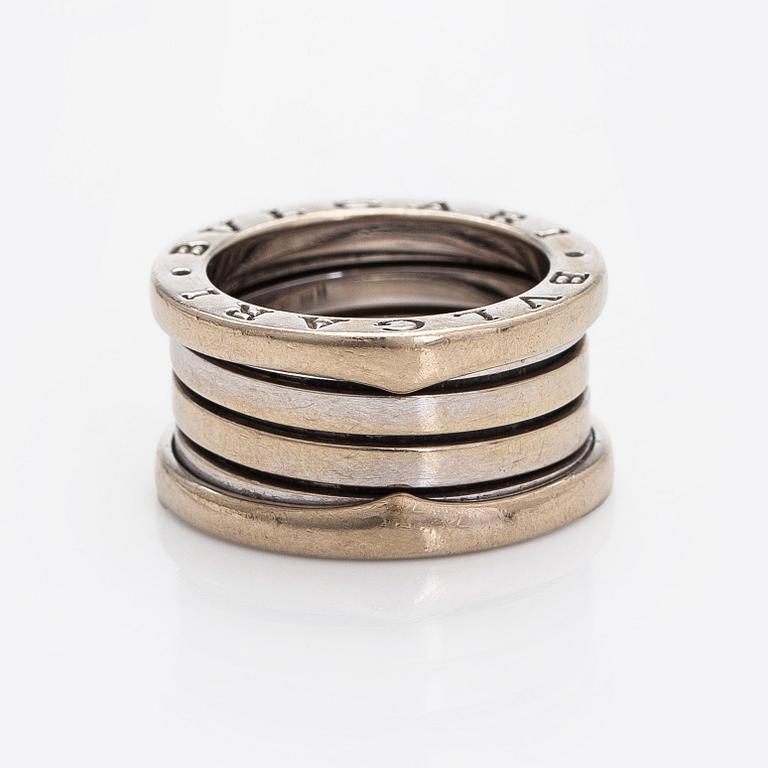 Bulgari, sormus, B.zero1, 18K valkokultaa.