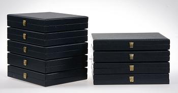 BESTICK, 107 st, silver, "Rosenholm", Jacob Ängman, GAB, 1950-tal.