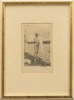 Anders Zorn, "Dalälven".