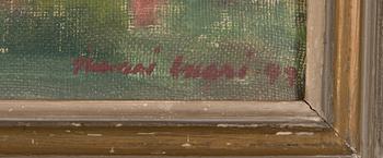 Ilmari Vuori, öljy kankaalle, signeerattu ja päivätty -49.