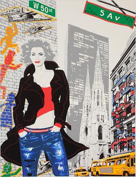 RICHARD RYAN, 4st, färgserigrafier, mapp, sign o numr 46/350.