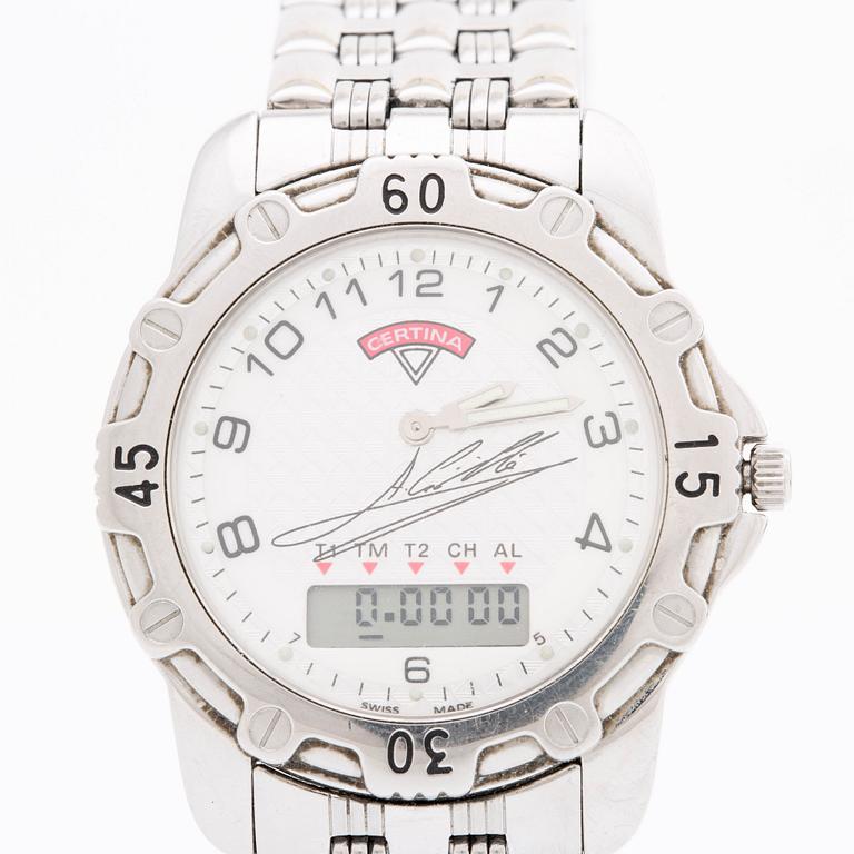 CERTINA Kurth Frères Alex Crivillé armbandsur 38 mm 1997.