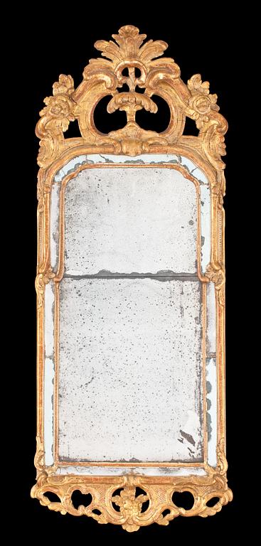 SPEGEL. Stockholmsarbete, 1700-talets andra hälft. Rokoko.